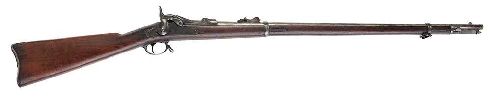 Model 1880 Rifle Rare U.S. Springfield Model 1880 Trapdoor Rifle | Barnebys