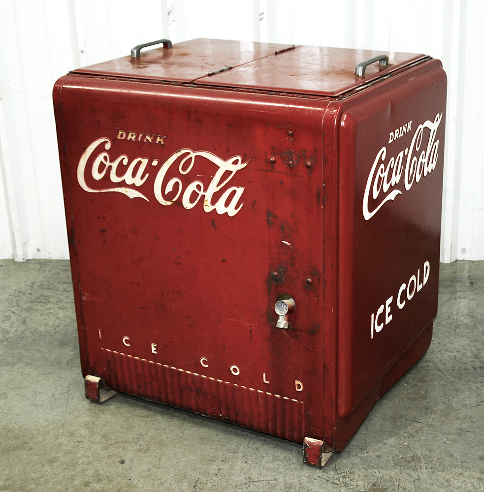 Coca Cola Ice Box/Cooler Barnebys