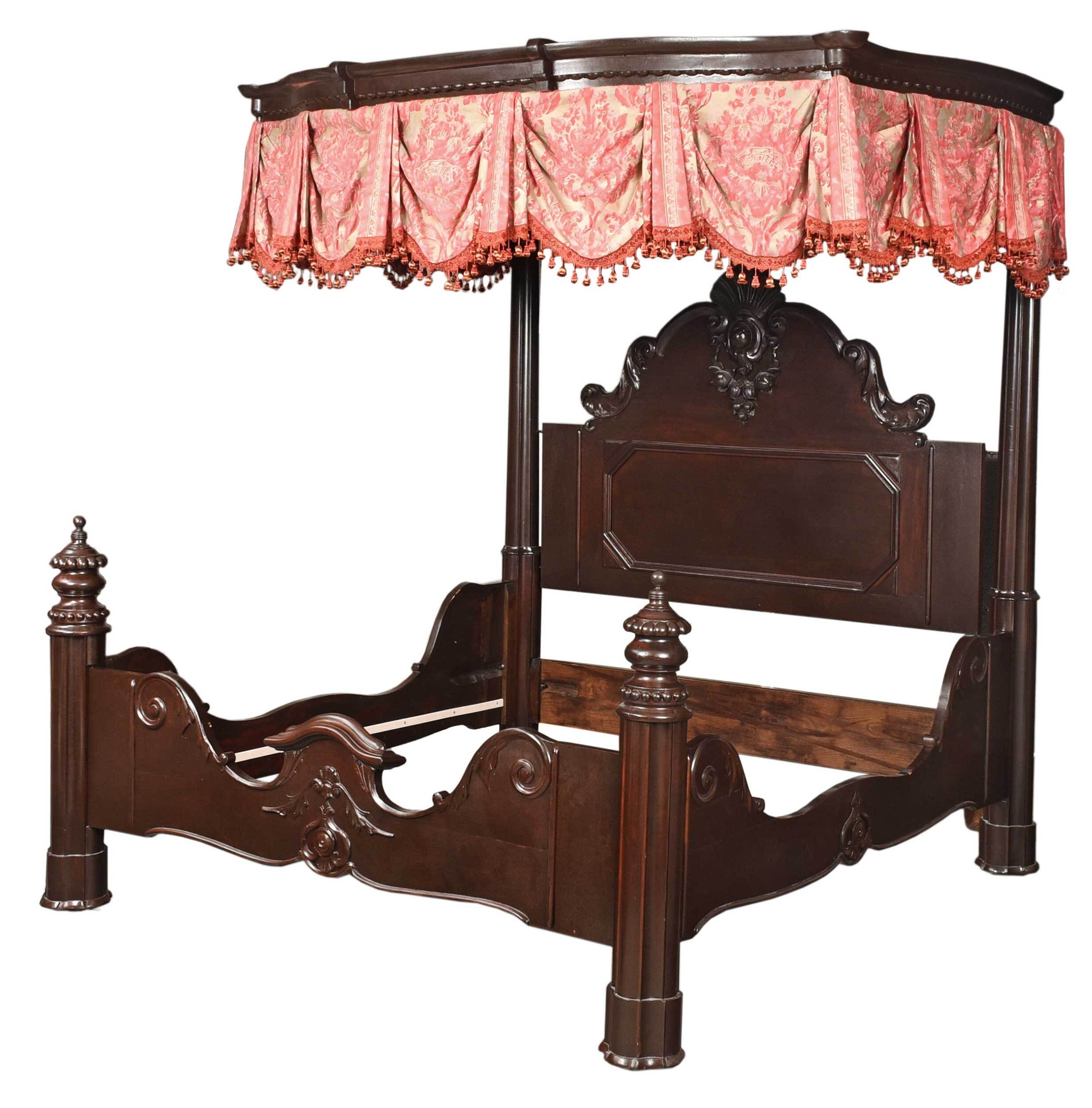 Victorian Half Tester King Size Bed Barnebys