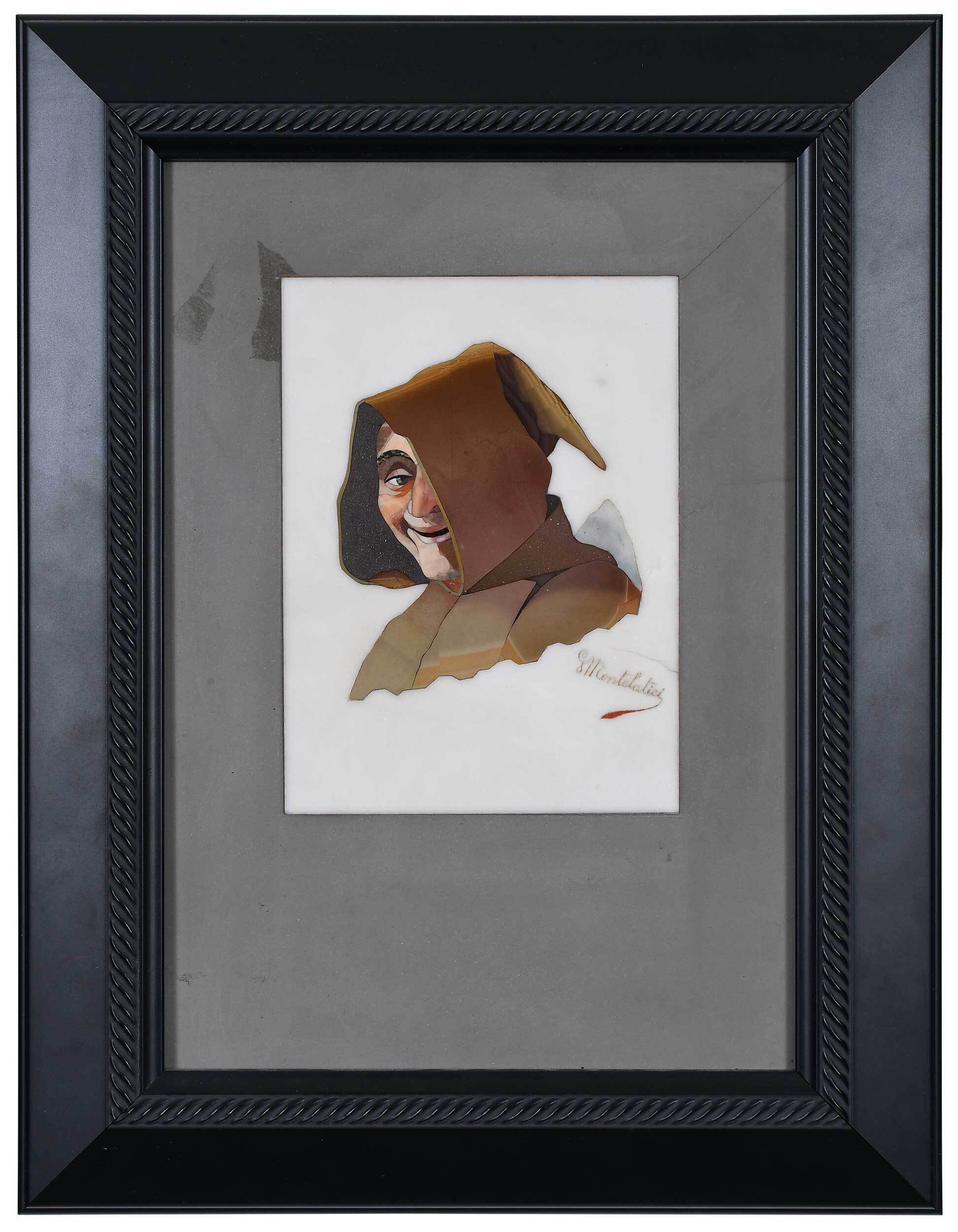 Giovanni Montelatici Framed Pietra Dura Plaque Barnebys